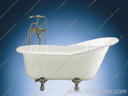 slipper cast iron bathtub