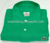 100% cotton mens solid polo shirts