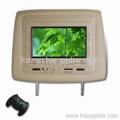 7-inch Car Headrest DVD Player with USB Function, Compatible with Several DivX Formats