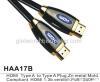 HDMI Type A to Type A Cable with Gold