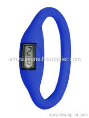 silicone digital watch