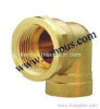 90 degree brass reduce female elbow