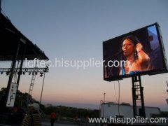 P10 outdoor full color led mobile display