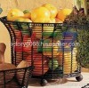 Wire mesh fruit basket