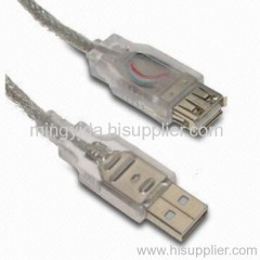 USB2.0 extension to USB A type cable