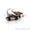 USB2.0 extension to USB B type cable