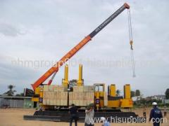 Hydraulic static pile driver