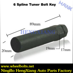 6 Point Tuner Bolt Key