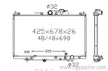 auto radiator for Honda Odessey