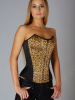 MH05 Leopard Overbust corset