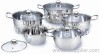 10 pcs stainless steel cookware set