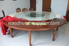 shanghai solid wood restaurant round tables