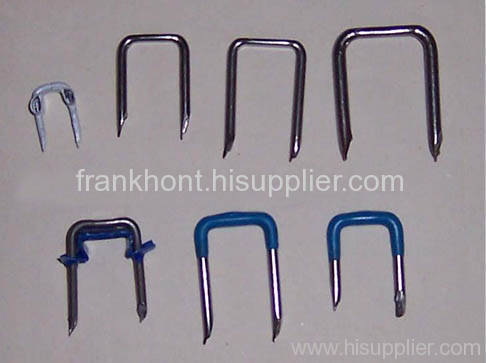 insulated metal staples plastic clamp cable staple