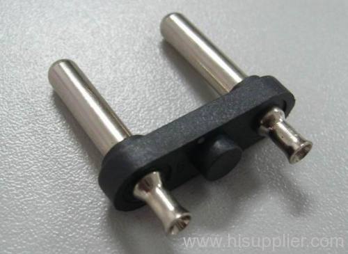 Mid-Eastern Cable Plug Insert with hollow brass pins