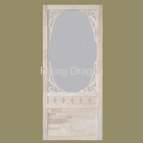 Wooden Screen Door