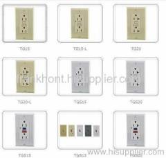 GFCI Duplex receptacle wall switch wall socket