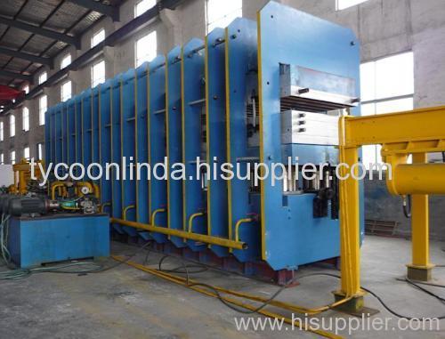 large rubber plate vulcanizing machine