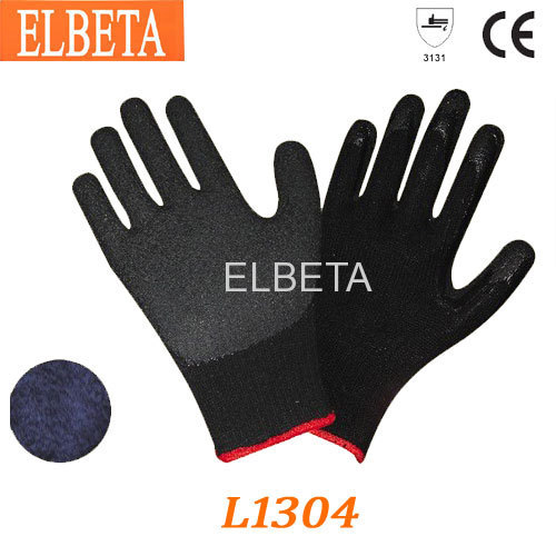 10 Gague Latex Coated Gloves