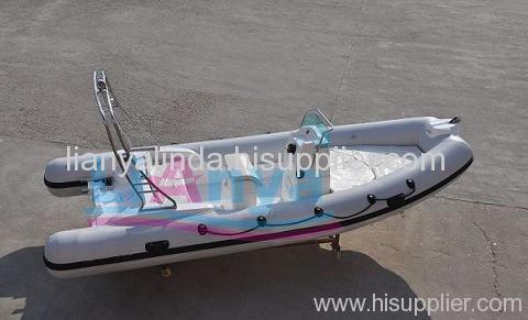 rigid inflatable boat,sports boat,craft,rafting, water craft,life boat, pleasure boat,motor boat,semi rigid 4.8m with CE