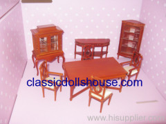 1:12 Dollshouse Dining room Miniature Furnitures