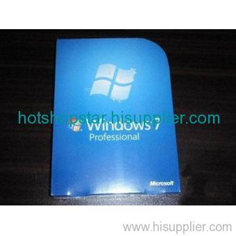 Windows7 Professional in retail box from rami