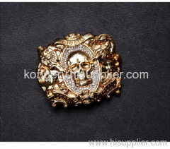 Kongery chic skull buckle