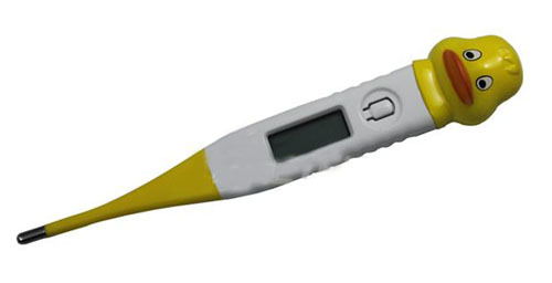 Digital Cartoon Thermometer