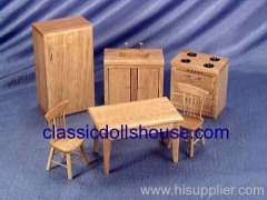1:12 DollHouse miniature Kitchen furnitures