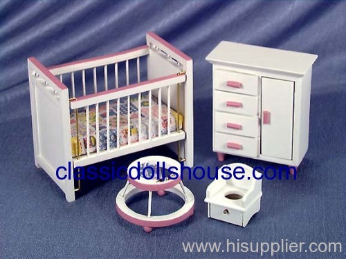 1:12 DollsHouse miniatures Nursery furnitures