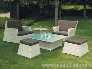 Garden wicker furniture