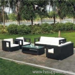 Outdoor rattan furniture sofa