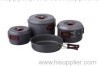 5-6 person Hard Anodized Alumnium Camping Cookware
