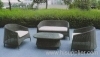 Patio PE rattan sofa group