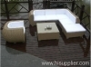 Garden rattan sofa set