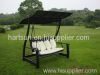 outdoor rattan garden swing chair