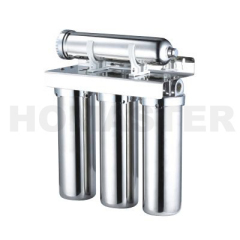 Four stage undersink water filter