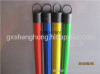 PVC wooden broom handle,wooden mop stick with PVC coated