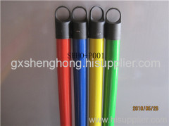 PVC wooden broom handle,wooden mop stick with PVC coated