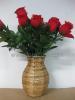 straw vase