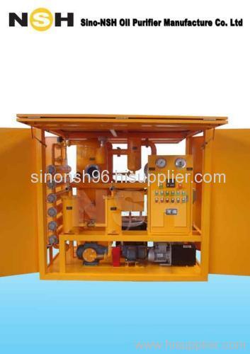 Vacuum Transformer Oil Regeneration Purifier