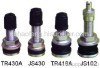 Clamp-in valves TR 430 for motorcycle and truck