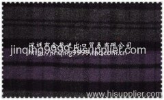 double-faced over coating(75209B254 - purple)wool fabric