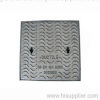 EN124 cast iron manhole cover