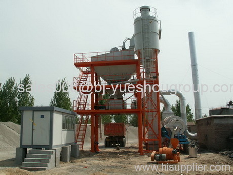 Mobile Asphalt Hot Mixing Plant With Capacity of 80TPH