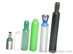 Medical Gas Oxygen Cylinder In Steel Or Aluminum