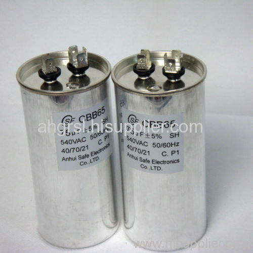 AC motor run capacitor