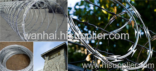 straight line razor wire