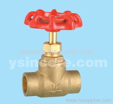 brass stop valve