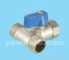 brass angle valve forged body zinc alloy handle