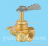 brass angle valve forged body aluminium handle